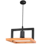 آویز چوب و فلز تک شعله مدل BAM1041