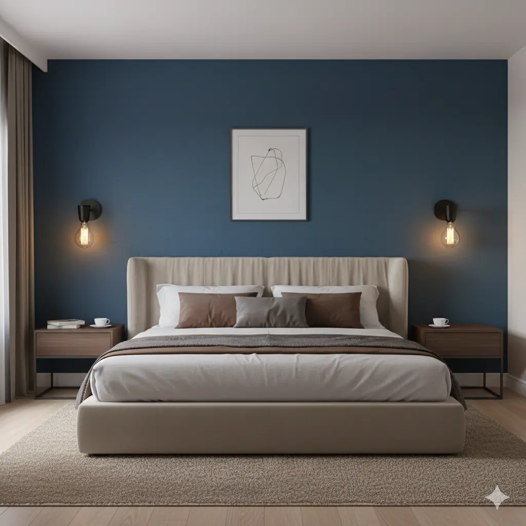 چراغ دیواری فلزی تک شعله مدل BAM3011W