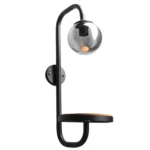 چراغ دیواری فلزی تک شعله مدل BAM 9051W