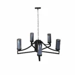 لوستر فلزی پنج شعله مدل BAM2355