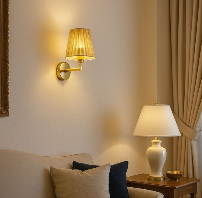 چراغ دیواری شیددار تک شعله مدل BAM 5011MW