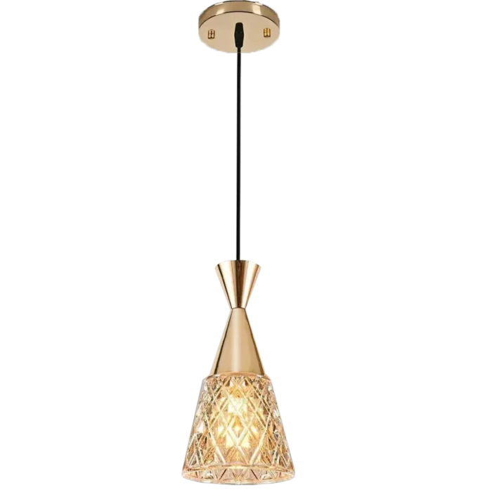 لوستر کریستالی سه چراغ 02782-0.4-01 BK