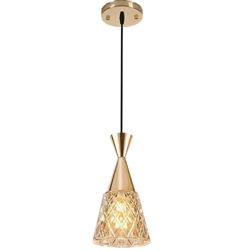 لوستر کریستالی سه چراغ 02782-0.4-01 BK