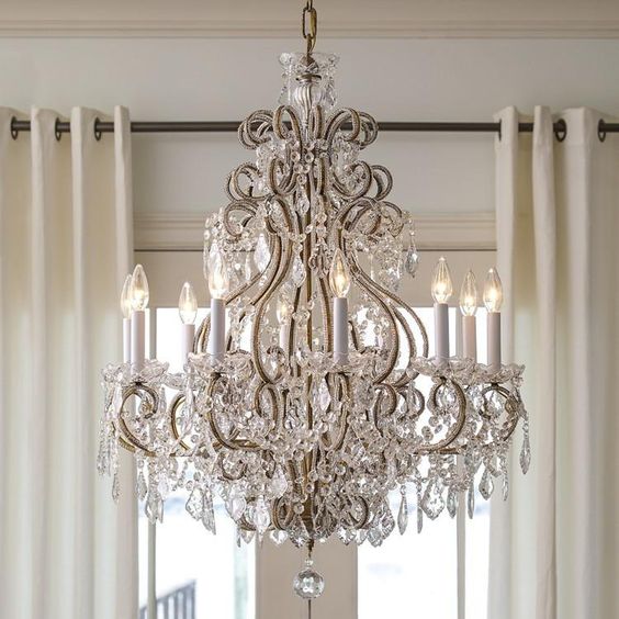 میزان روشنایی لوستر پذیرایی