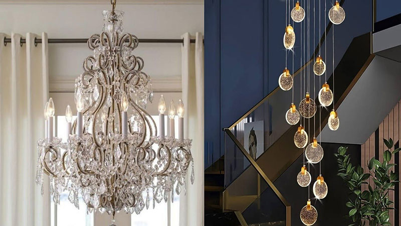 لوستر مناسب سقف بلند