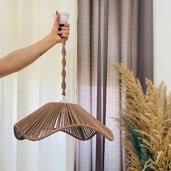 آموزش لوستر مکرومه