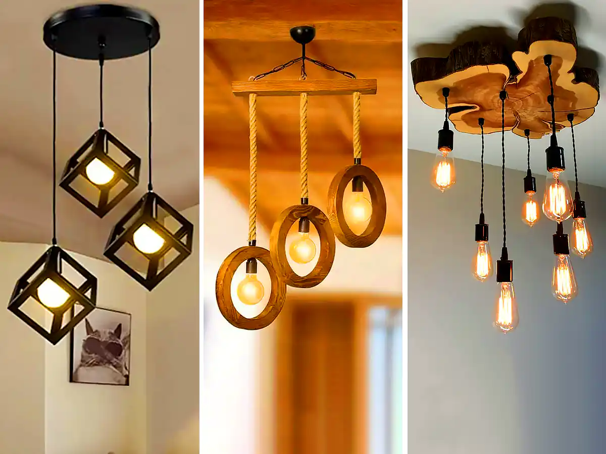 مزایای استفاده از لوسترهای چوب و فلز