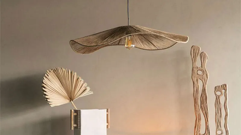 خرید لوستر مکرومه برای فضای کوچک