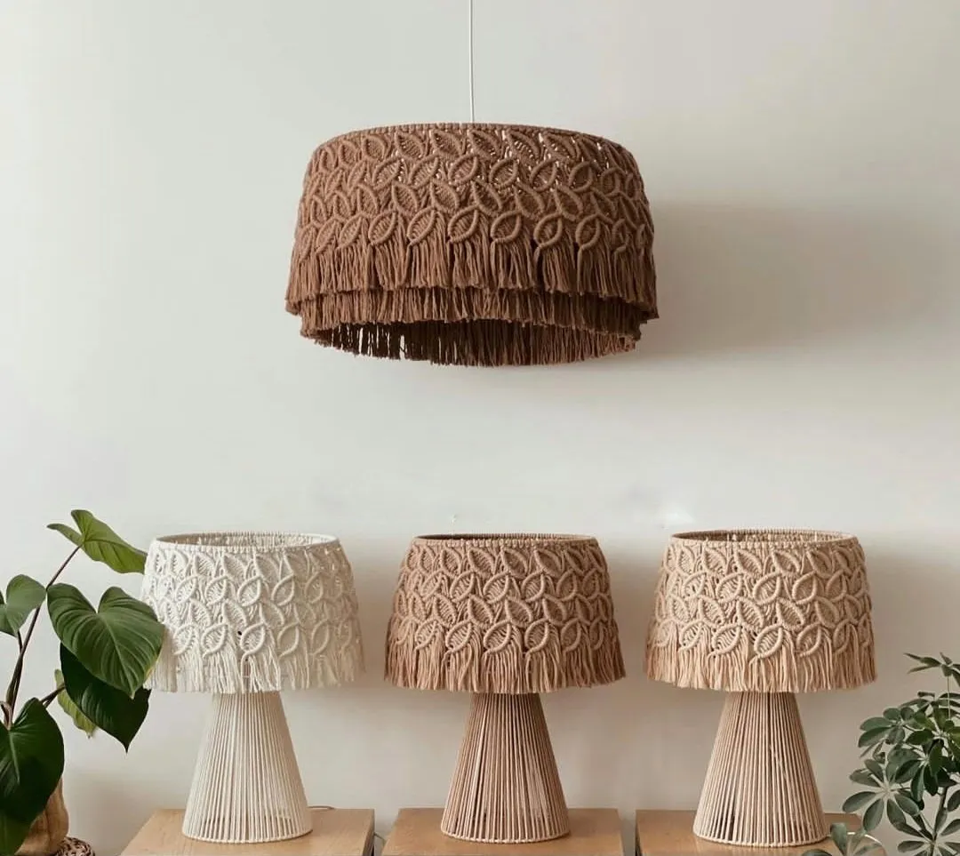 ویژگیهای لوستر مکرومه مناسب فضاهای محدود