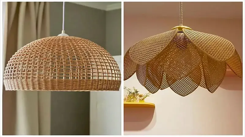 تمیز کردن لوستر مکرومه