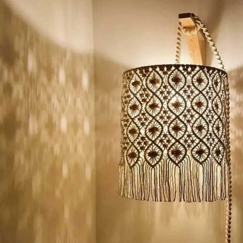 نکاتی برای نگهداری و تمیز کردن لوستر مکرومه