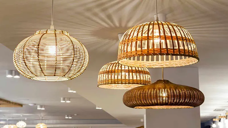 بهترین طراحی لوسترهای مدرن چوبی