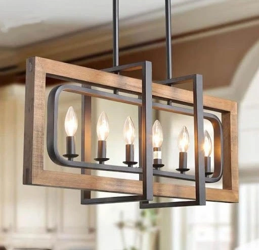 تمیزکاری اصولی لوستر چوبی