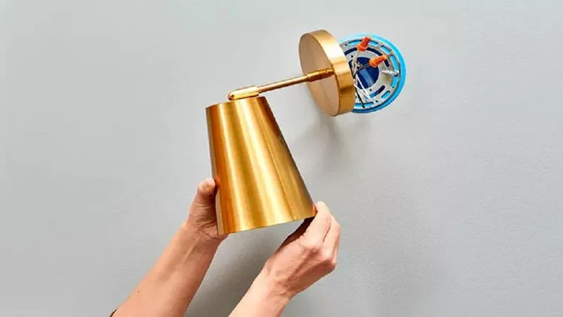 راهنمای نصب دیوارکوب