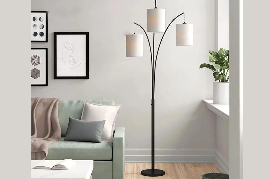 آباژور رومیزی شیک برای سالن