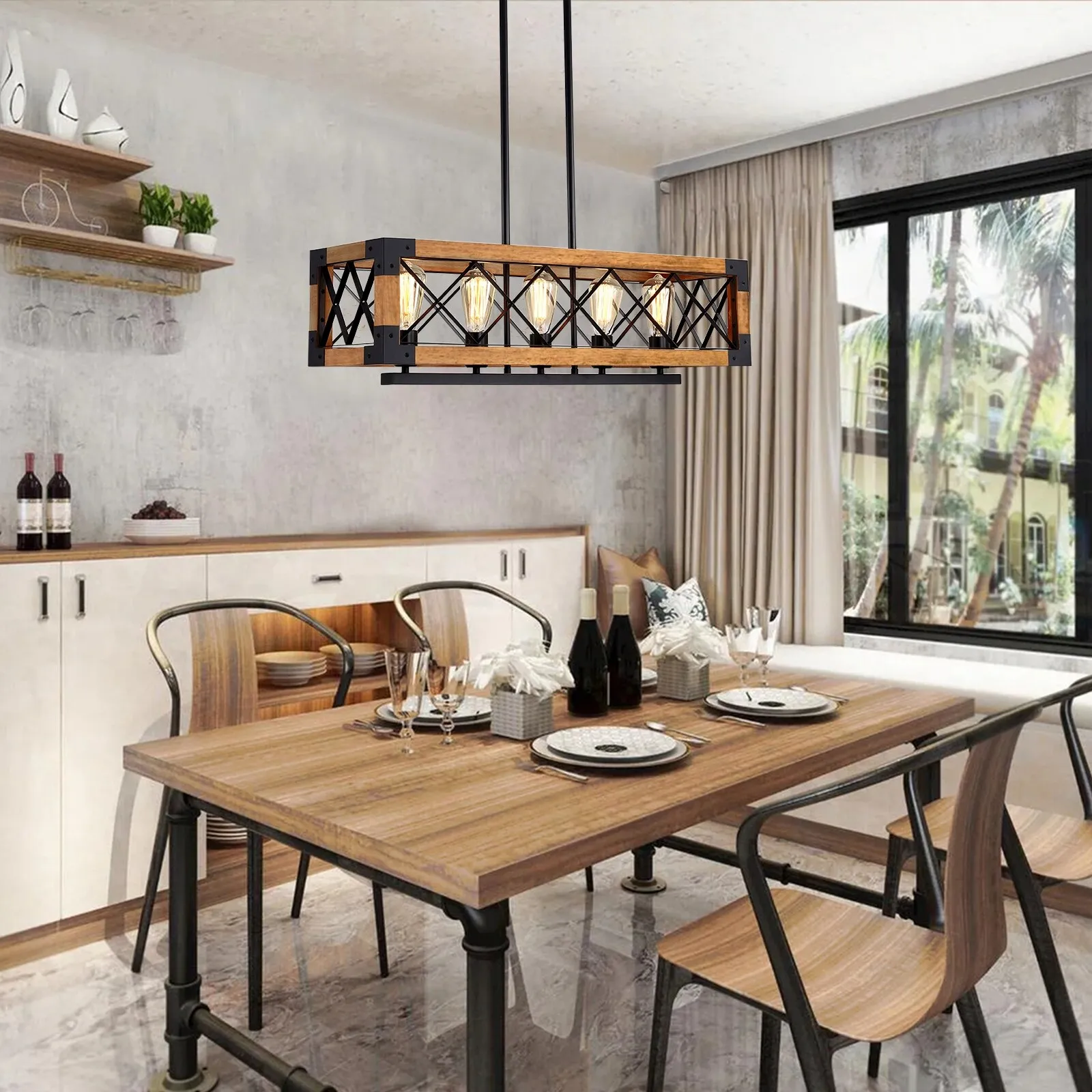 مزایای لوستر فلزی